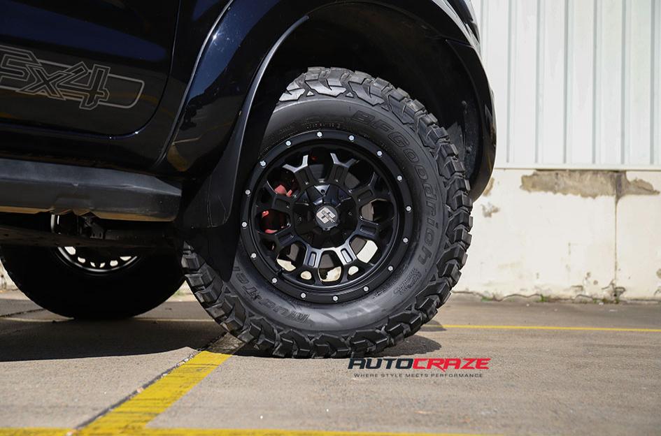 FORD RANGER HURRICANE MATTE BLACK